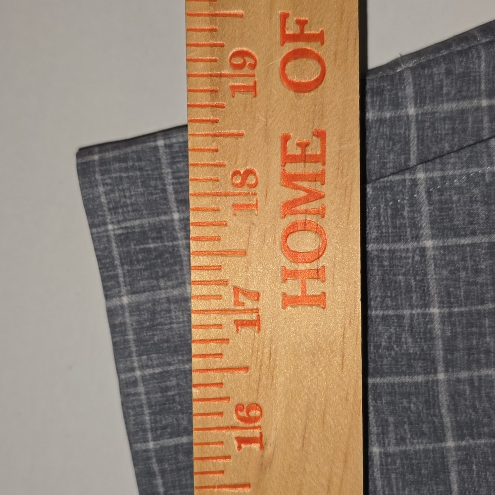 Nike Golf Dri Fit Shorts Gray White Plaid Polyester Blend Men's Size 36 - Picture 10 of 12